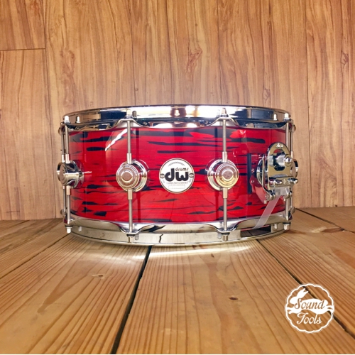 DW Collector's 小鼓 6x14 Red Lava Oyster貼皮