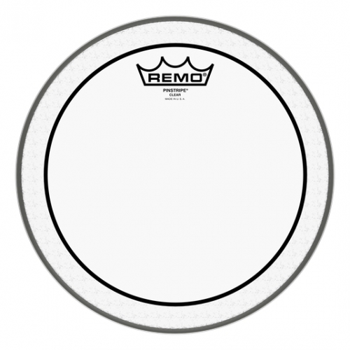 Remo Pinstripe Clear 10" 透明油面雙層鼓皮 PS-0310-00