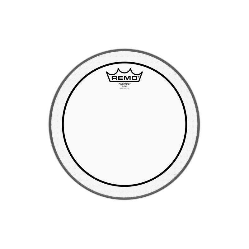 Remo 10" Pinstripe Clear 透明油面雙層鼓皮 PS-0310-00