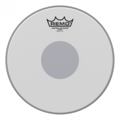 Remo Controlled Sound Coated Black Dot 10" 單層噴白貼點鼓皮 CS-0110-10