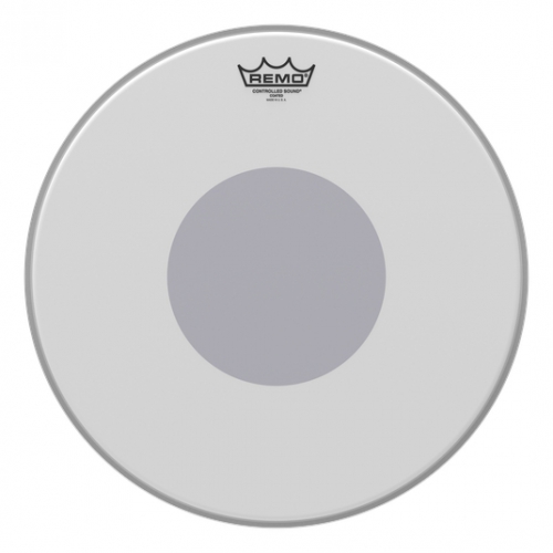 Remo 16" Controlled Sound Coated Black Dot 單層噴白貼點鼓皮 CS-0116-10