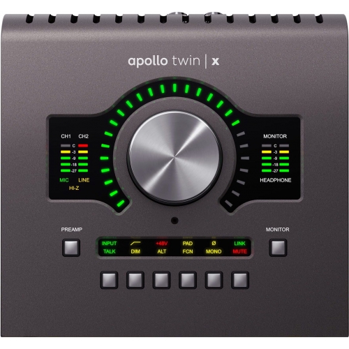 Universal Audio Apollo Twin X Quad HER Thunderbolt錄音介面 2核心