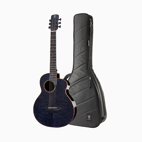 aNueNue M-吉他旅行系列 面單旅行吉他 36吋黑虎紋楓木/玫瑰木 M77