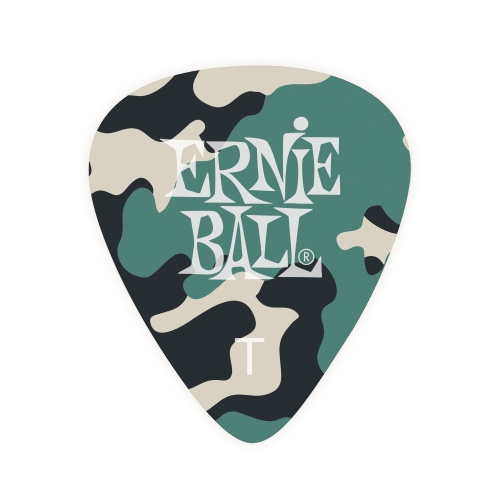Ernie Ball Camouflage Cellulose Thin Pick .46mm 12片 P09221