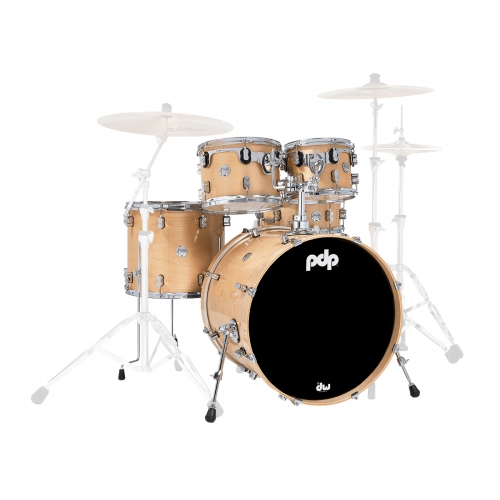 PDP Concept Maple 楓木鼓組 5粒組 5PCS - Natural Lacquer PDCM2215NA