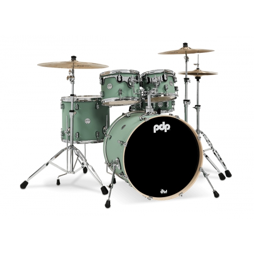 PDP Concept Maple 楓木鼓組 5粒組 5PCS - Satin Seafoam PDCM2215SF