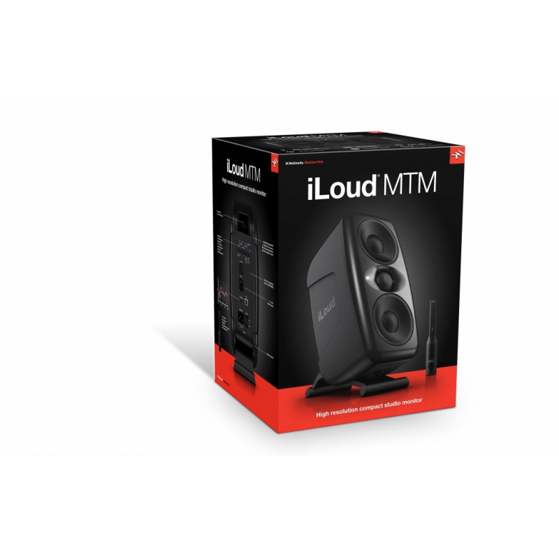 IK Multimedia iLoud MTM 主動式 監聽喇叭 黑色（單顆）
