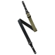 basiner SENSE 2WAYGRIP™ 吉他背帶 Black / Olive