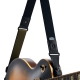 basiner SENSE 2WAYGRIP™ 吉他背帶 Black / Olive