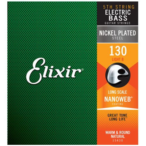Elixir Nanoweb Bass 5th (.130)