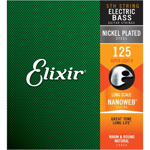 Elixir Nanoweb Bass 5th (.125)