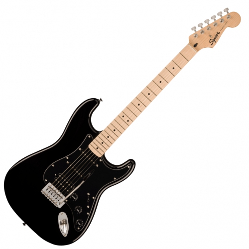 Squier 電吉他 Sonic Stratocaster HSS - Black 黑色