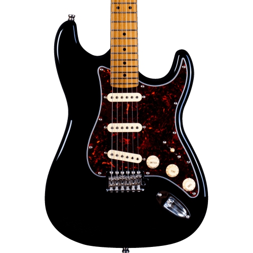 JET Guitars 電吉他 Strato 加拿大烤楓木琴頸 烤楓木指板 JS-300 BK 黑色