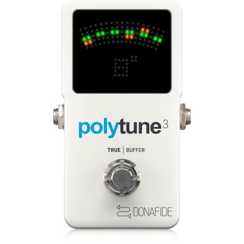 tc electronic Polytune 3 踏板式調音器 白色