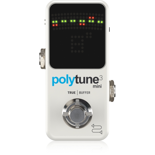tc electronic Polytune 3 Mini 踏板式調音器 白色