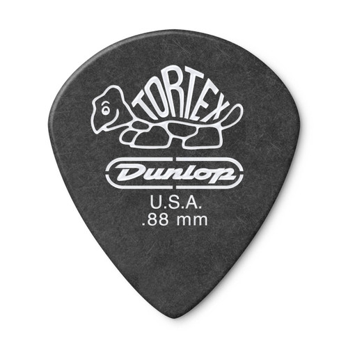 Dunlop 488R Tortex® Pitch Black Standard Pick 吉他彈片 0.88