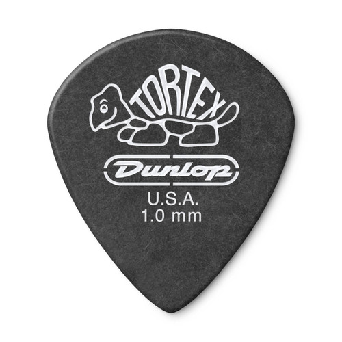 Dunlop 488R Tortex® Pitch Black Standard Pick 吉他彈片 1.0