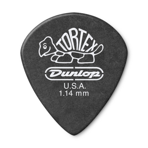 Dunlop 488R Tortex® Pitch Black Standard Pick 吉他彈片 1.14