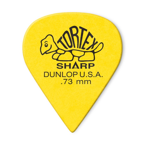 Dunlop 412R Tortex® Sharp Pick吉他彈片 0.73