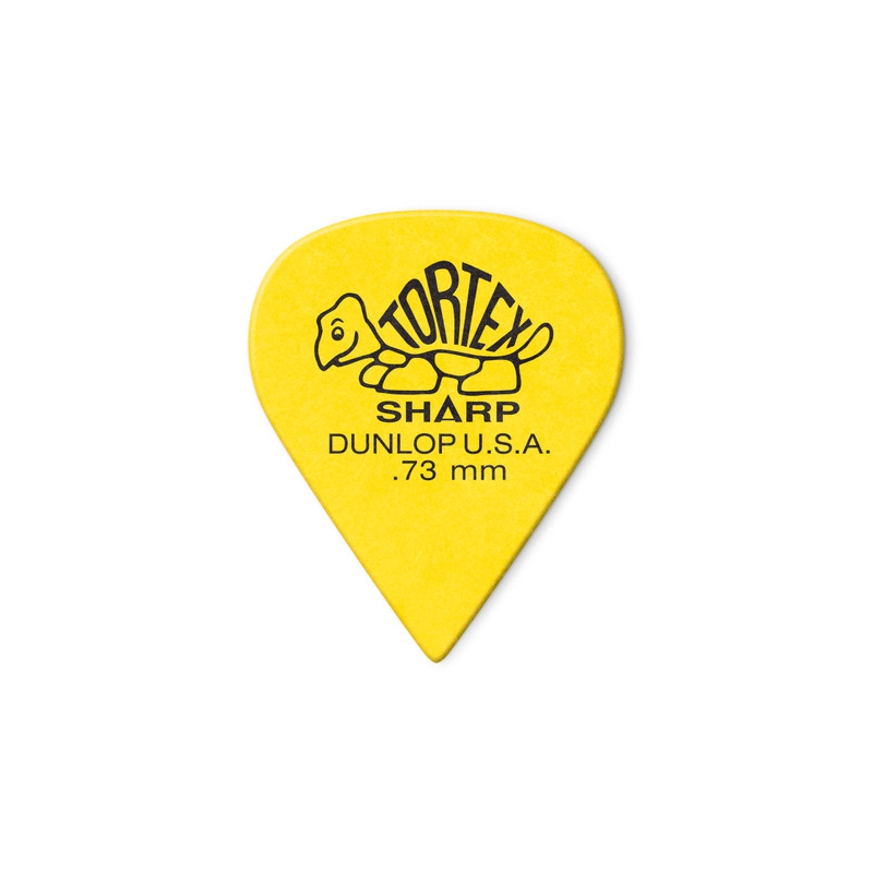 Dunlop 412R Tortex® Sharp Pick吉他彈片 0.73