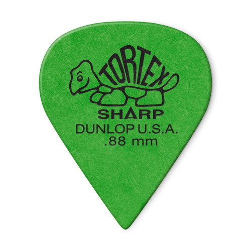 Dunlop 412R Tortex® Sharp Pick吉他彈片 0.88