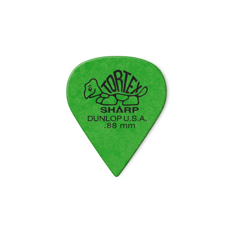 Dunlop 412R Tortex® Sharp Pick吉他彈片 0.88