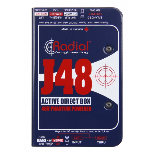 Radial J48 active DI 主動式 DI BOX