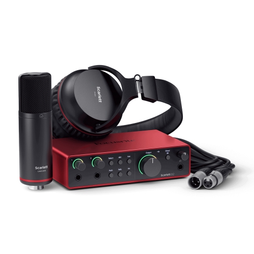 Focusrite Scarlett 2i2 Studio 第四代  錄音介面套裝組