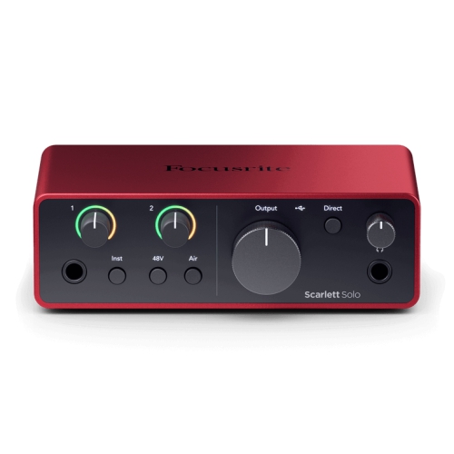 Focusrite Scarlett Solo Studio 第四代  錄音介面