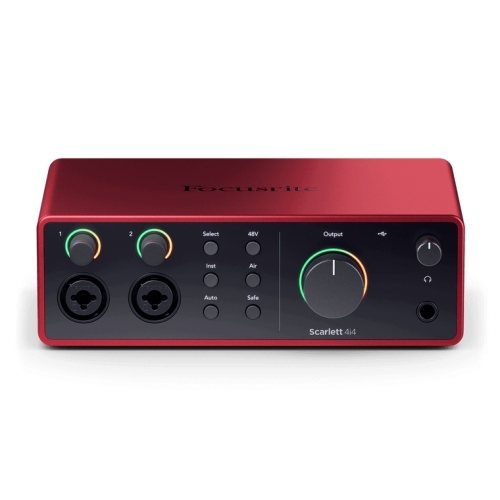 Focusrite Scarlett 4i4 第四代 錄音介面