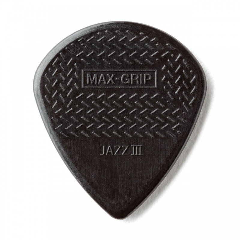 Dunlop MAX-GRIP® JAZZ III STIFFO PICK 471-3S 尼龍 防滑 Pick 吉他彈片