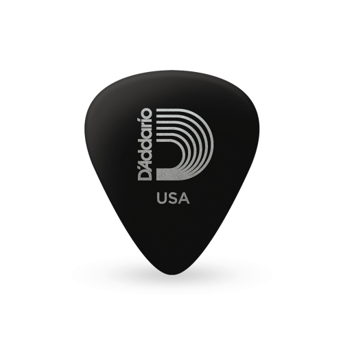 D'Addario CLASSIC CELLULOID PICK, BLACK 吉他彈片 0.7MM 1CBK4-10