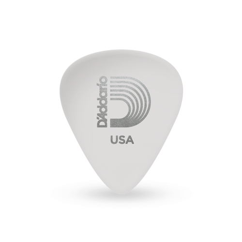 DADDARIO CLASSIC CELLULOID PICK, WHITE 吉他彈片 0.7MM 1CWH4-10