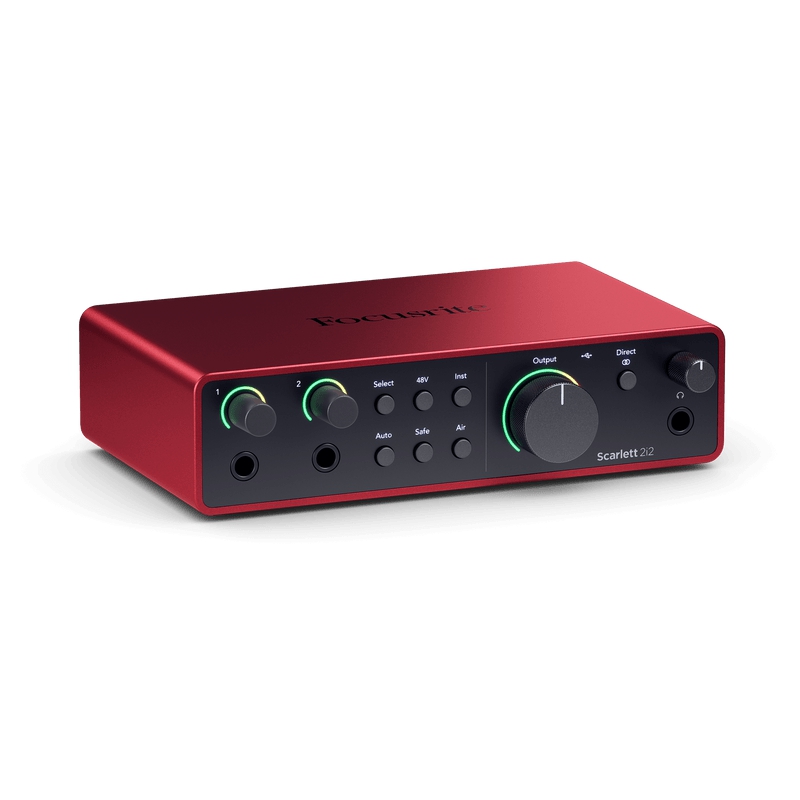 Focusrite Scarlett 2i2 Studio 第四代 錄音介面套裝組