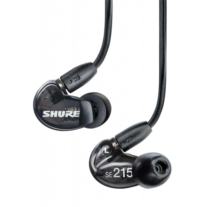 Shure SE 215 監聽耳道式耳機 黑色