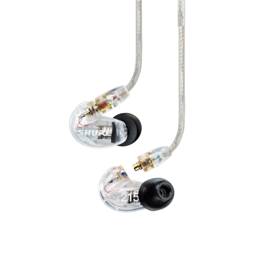 Shure SE 215 監聽耳道式耳機 透明色