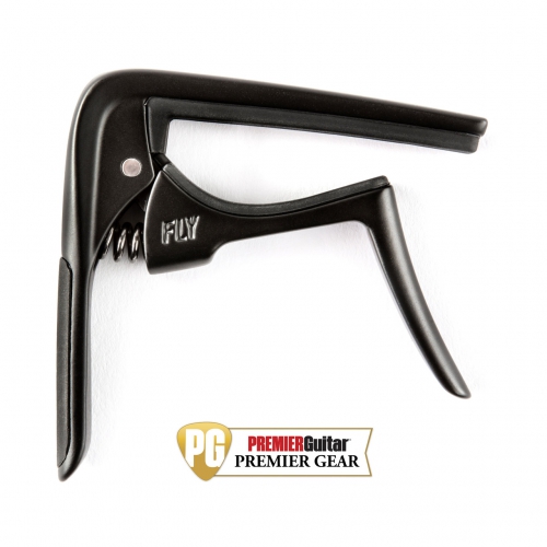 Jim Dunlop TRIGGER® FLY™ CAPO CURVED - BLACK 移調夾 63CBK