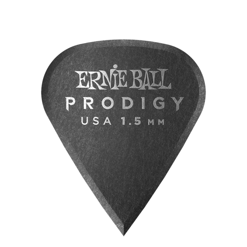 Ernie Ball Prodigy Sharp Pick Black 1.5mm 6片 P09335