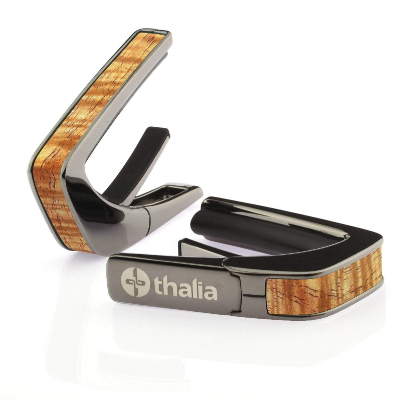 Thalia Capo 移調夾 TH-CB200-HK 黑色鍍鉻 AAA夏威夷相思木