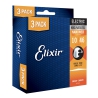 超值限量｜Elixir 三包裝 電吉他弦 10-46 16542
