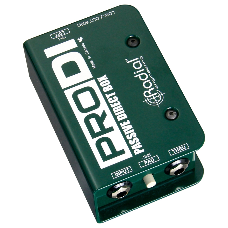 Radial PRODI 被動式 DI BOX