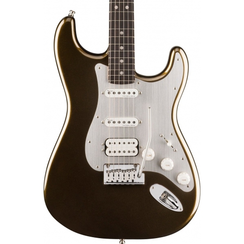 Fender 電吉他 Ultra II Stratocaster HSS Ebony - Texas Tea