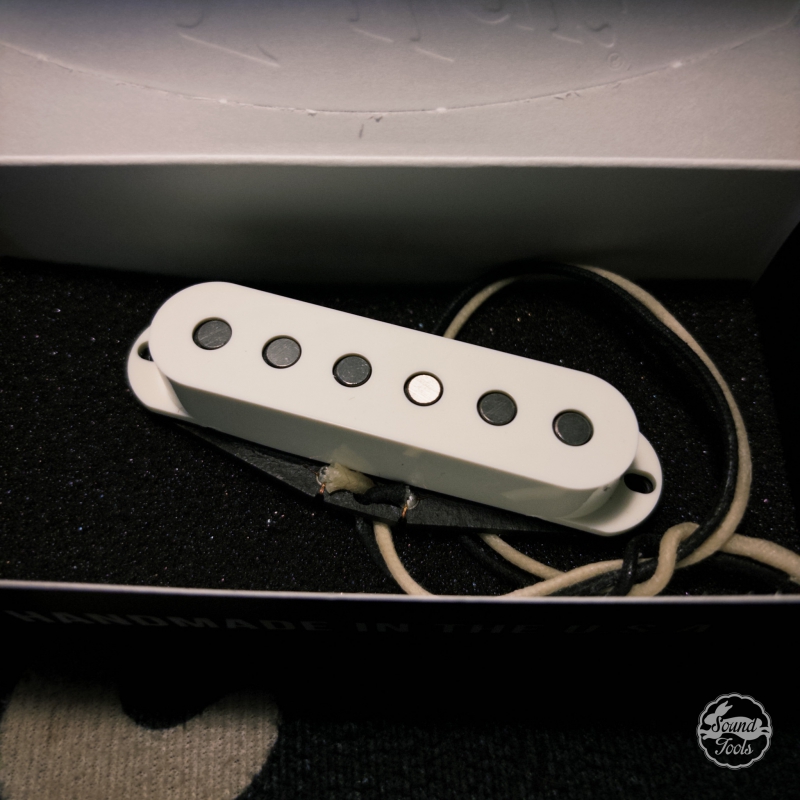 Lollar 拾音器 Strato Vintage Blackface Sixty-Four Bridge Flat Pickup 白色