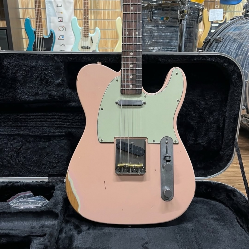 Nashguitars 客製仿舊吉他 T63 shell Pink / Medium 中度仿舊 / 玫瑰木指板