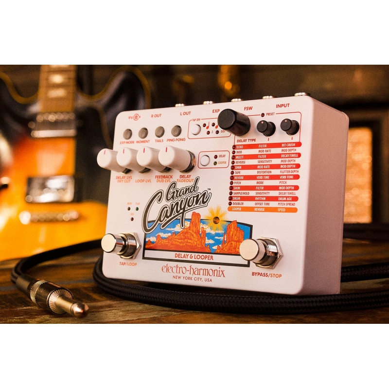 Electro-Harmonix Grand Canyon Delay and Looper 效果器