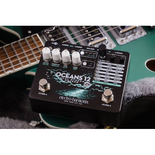 Electro-Harmonix Oceans 12 Dual Stereo Reverb 效果器