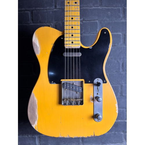 Nashguitars 客製仿舊吉他 T52 BSB / 重度仿舊 Heavy / 楓木指板