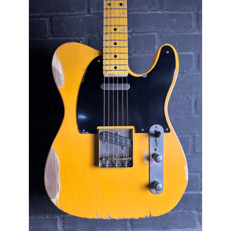 Nashguitars 客製仿舊吉他 T52 BSB / 重度仿舊 Heavy / 楓木指板