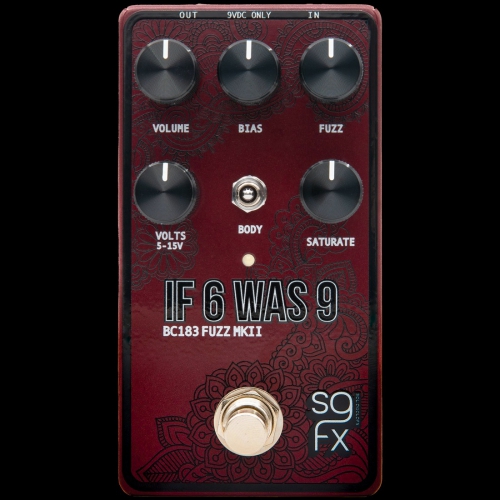 SolidGoldFX - IF 6 WAS 9 - BC183 MKII Fuzz Pedal