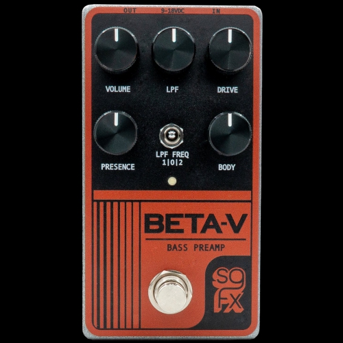 SolidGoldFX - BETA-V Bass Preamp Pedal